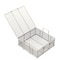 Anysizebasket Rectangular Wire Mesh Basket: 18Lx18Wx6H, 304 SS, 5/16 Rod Frame, Mesh: 2 x .063 TMT-180180060-Q02S - alternate 1